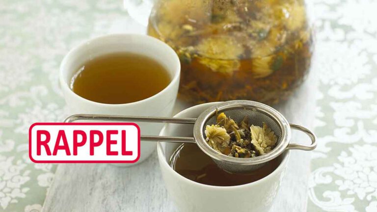 Rappel produit  attention, cette tisane minceur vendue en pharmacie ne doit surtout pas être consommée !